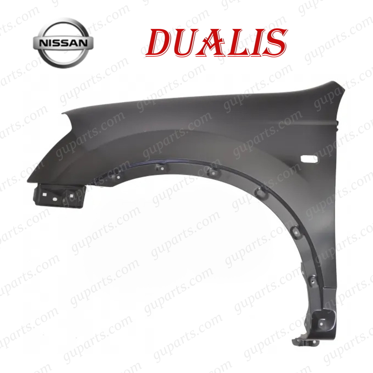 日産 デュアリス J10 NJ10 KJ10 KNJ10 H19/5~ フロント 左 フェンダー フェンダーミラー穴無 F3101-JD0M0 F3101-1YAMB拍卖