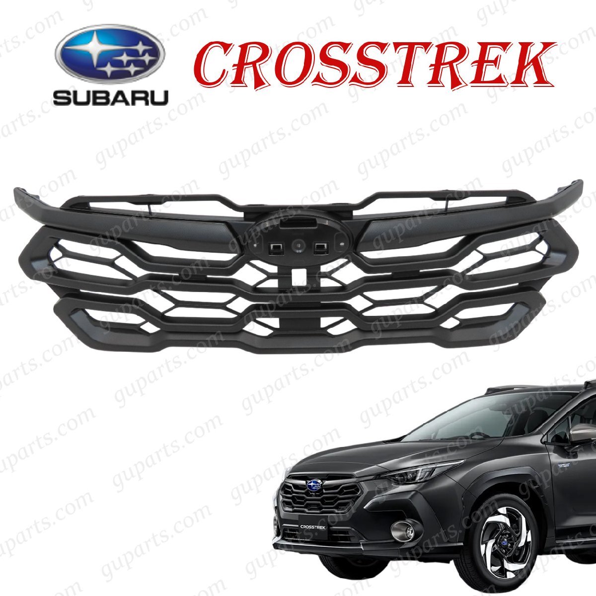 スバル クロストレック GU系 R4.9~ フロント グリル 91121-FN200 91121-FN210 GUD GUE GUF ハイブリット拍卖