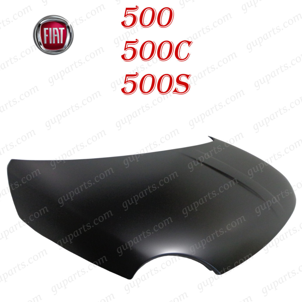 FIAT フィアット 500 500C 500S 31209 31212 31214 2007~ ボンネット フード 51859537 51783709 68070524AA 52009424拍卖