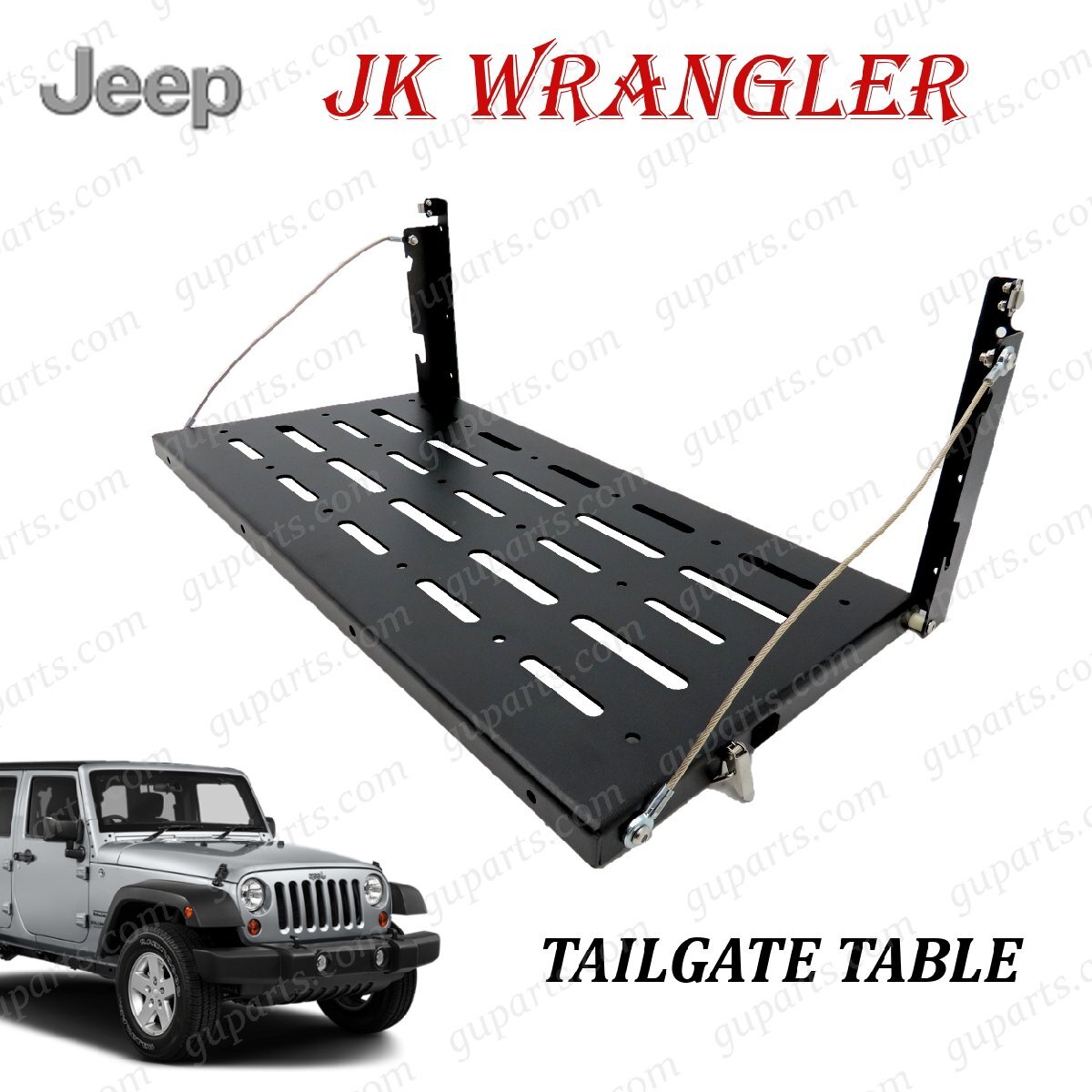 ジープ JK ラングラー テールゲート テーブル カスタム 折り畳み テーブル リアドア JK36S JK36L JK38S JK38L JK36LR JEEP拍卖