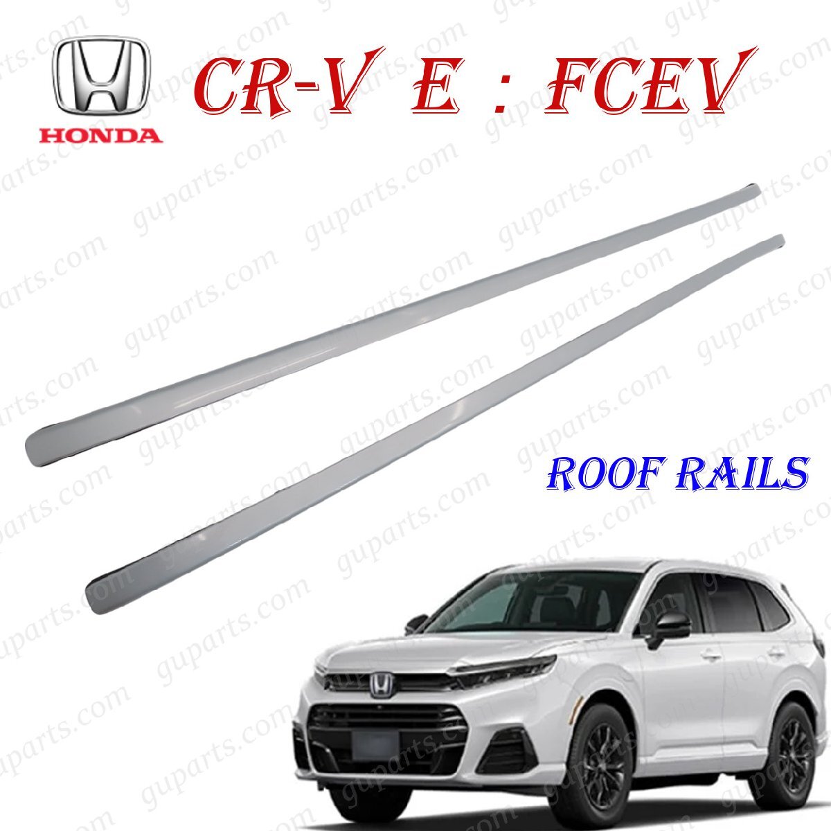 ホンダ CR-V e:FCEV ZC8 R6~ ルーフ レール 左 右 セット シルバー ラック CRV拍卖