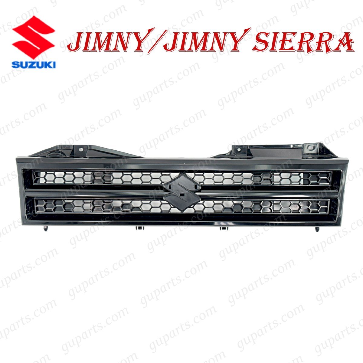 SUZUKI ジムニー シエラ JB23W JB43W フロント ラジエーター グリル 72111-76J00 72111-81AA1-0CB 3代目拍卖