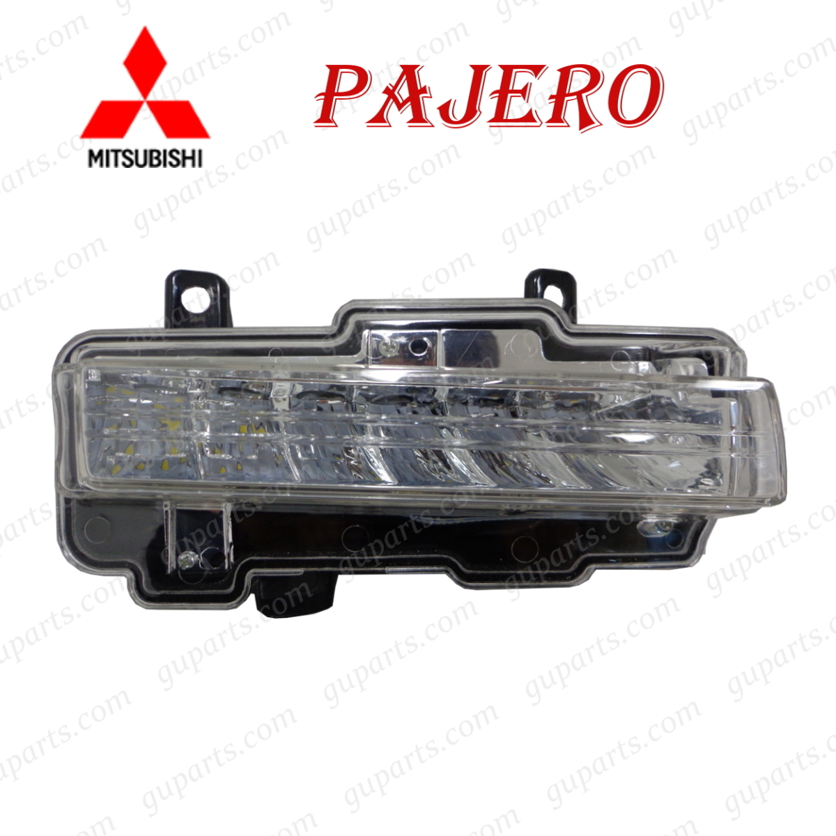 ミツビシ パジェロ V83W V88W V93W V98W 後期 右 デイライト LED フォグ ランプ ライト H26/7~ 8312A022拍卖