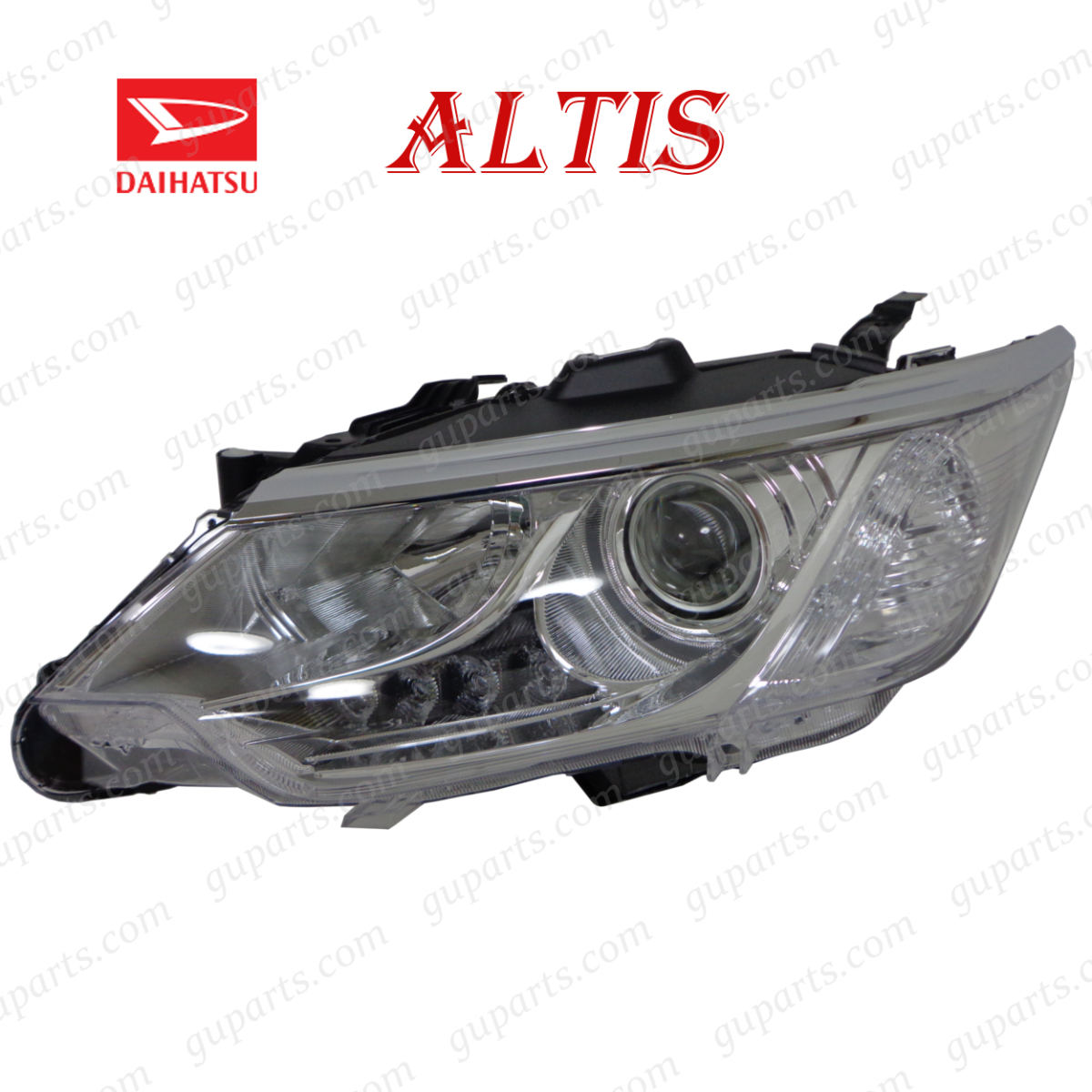 ダイハツ アルティス ハイブリット AVV50N H26/9~ 後期 左 ヘッド ライト ランプ HID LED 81185-33A11 左側通行用 日本光軸拍卖