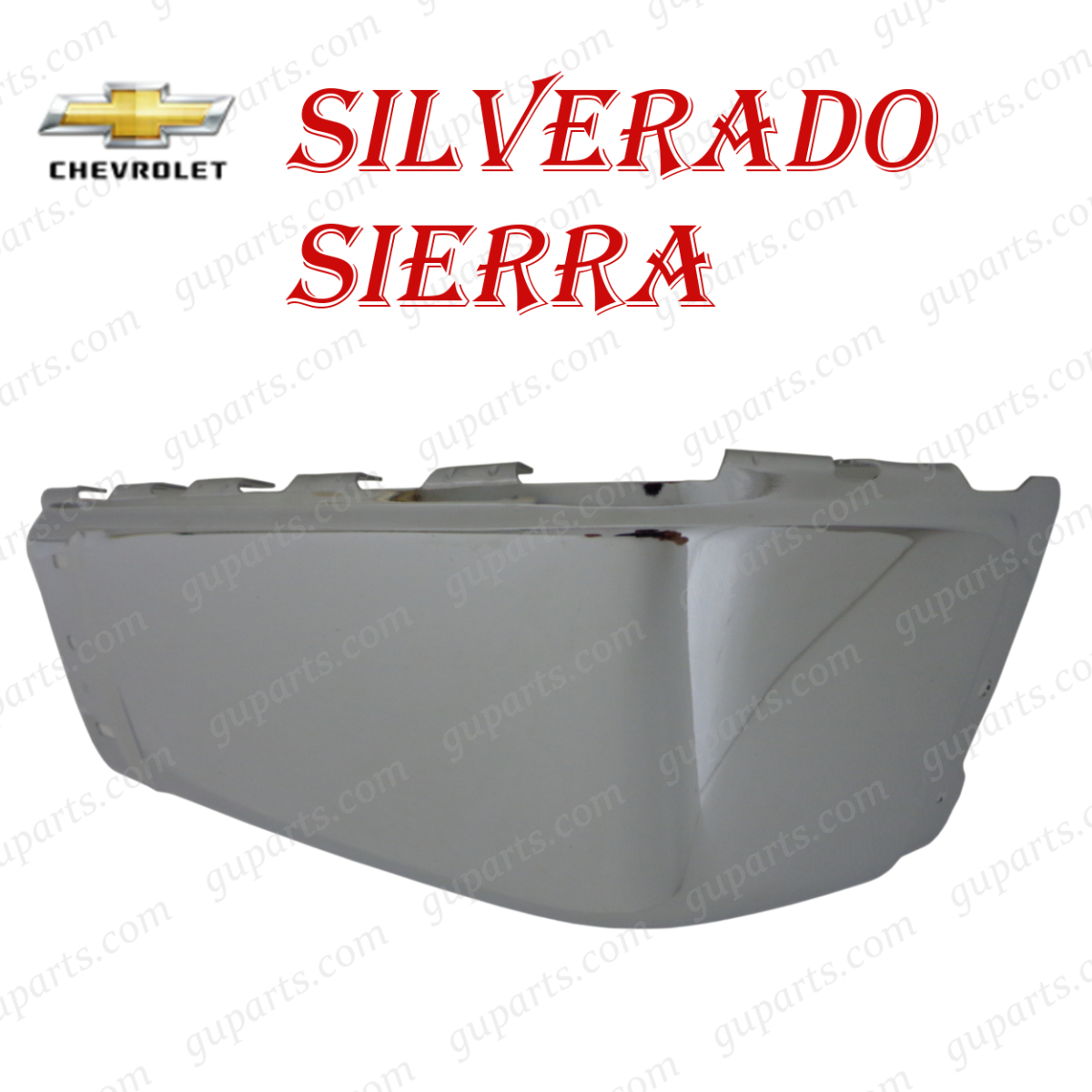 シボレー GMC シルバラード シエラ コーナー バンパー カバー クローム メッキ 15284308 2007~2014 右 リア拍卖