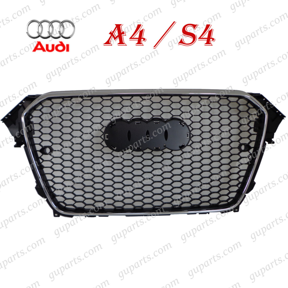 アウディ A4 S4 8K 後期 → RS4 フェイスチェンジ グリル バンパー ラジエーター クローム メッキ 2012~2016 8KCDN 8KCDNF 8KCGWF 8KCREF拍卖
