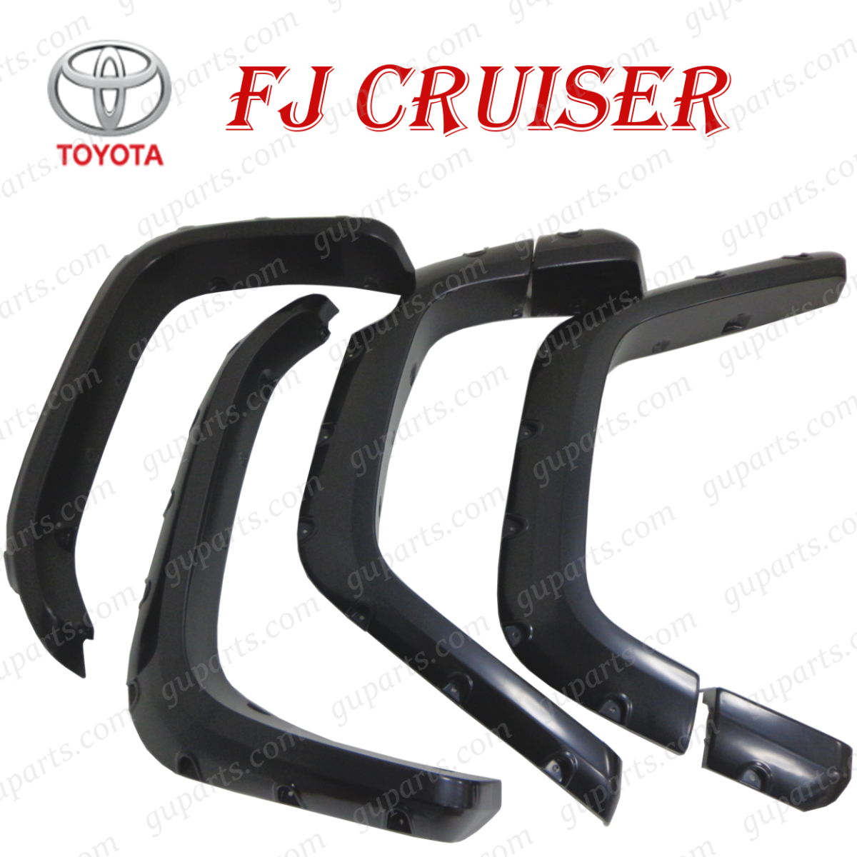 トヨタ FJ クルーザー GSJ15W 2007~ 左 右 オーバー フェンダー セット ポケット スタイル スポイラー エアロ拍卖