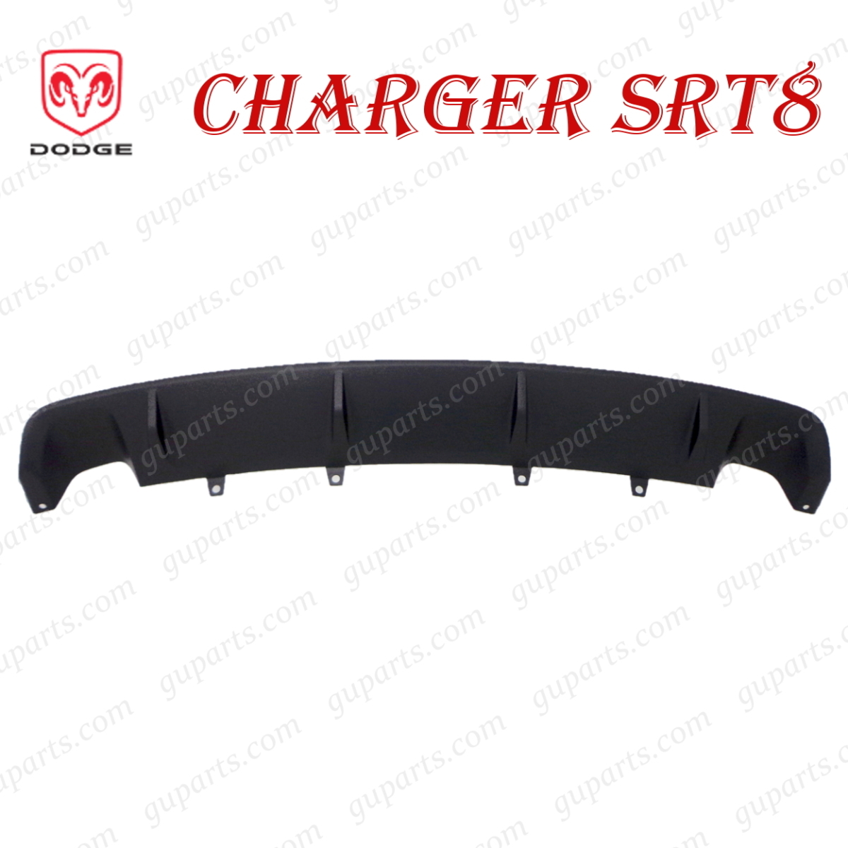 ダッジ チャージャー SRT-8 ~2010 ディフューザー リア バンパー スポイラー 1BQ42RXFAB 1BQ42RXFAA拍卖