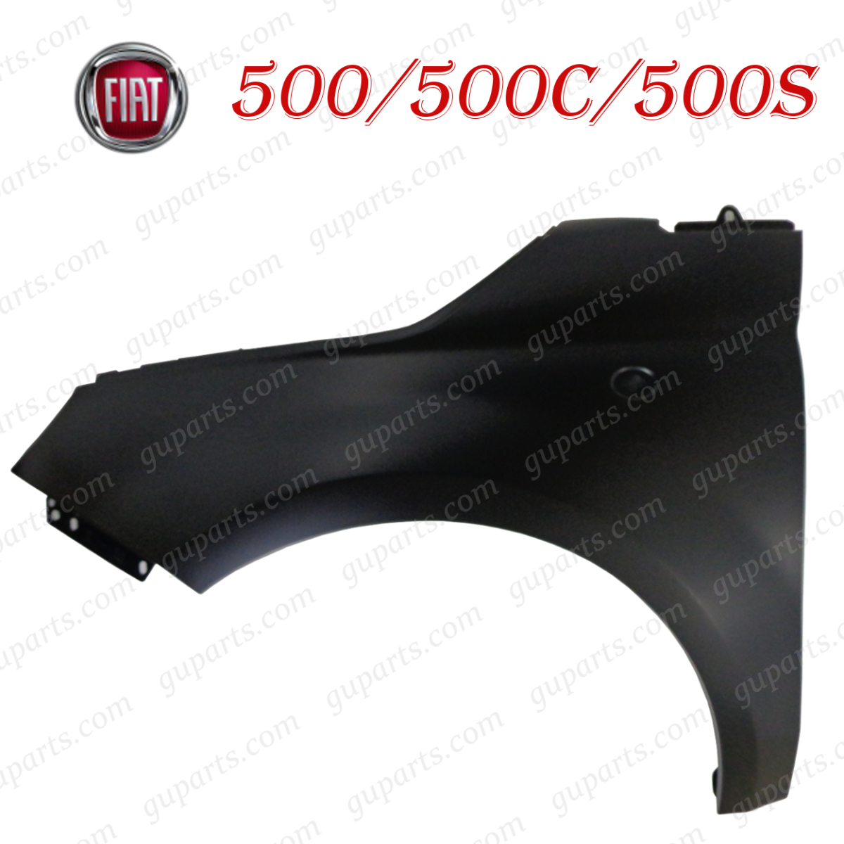 FIAT フィアット 500 500C 500S 左 フロント フェンダー 31209 31212 31214 2007~ 51785348 51785336 エアロ 穴有拍卖