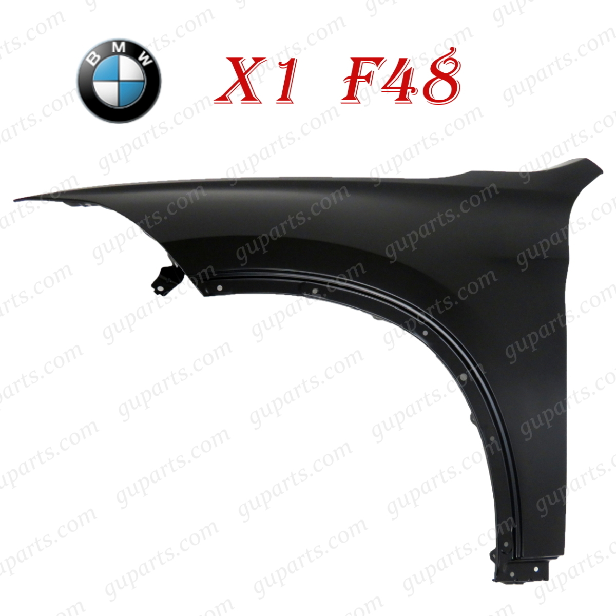 BMW X1 F48 sDrive 18i xDrive 20i 25i 18d M スポーツ 2015~2023 フロント 左 フェンダー 穴 なし 41007427299 41 00 7 427 299拍卖