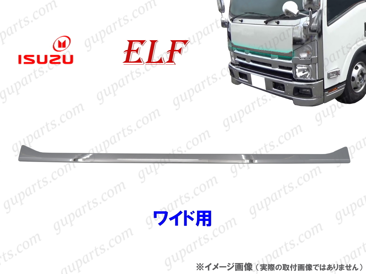 07 エルフ アトラス コンドル タイタン ワイド H19~ メッキ フロント ライン プレート NPR NNR NNS NPS APR ANR BPS LNR LNS LPR LPS拍卖