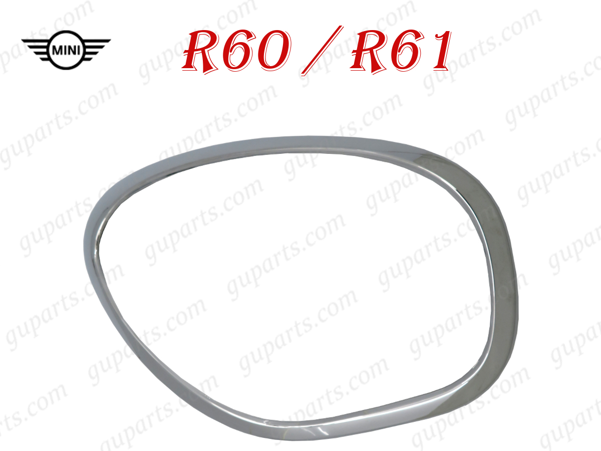 ミニ クーパー クロスオーバー ペースマン クーパー S SD D 2010~2016 R60 R61 ヘッド ライト トリム ベゼル クローム 右 51139813824拍卖