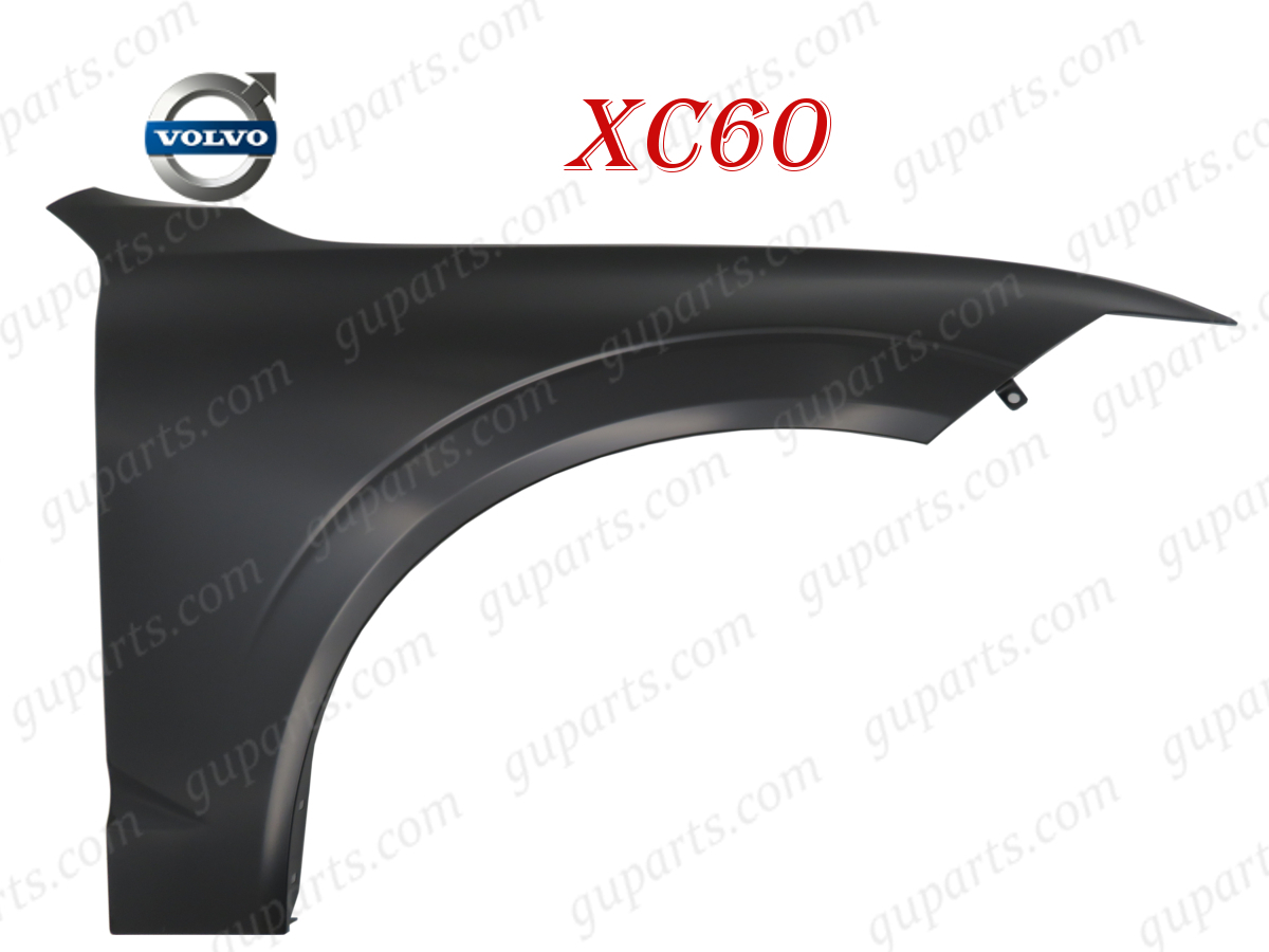 ボルボ XC60 UB UD 2017~ フロント 右 フェンダー 32244096 32219009 31424556 アルミ拍卖