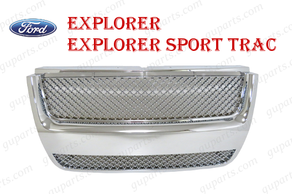 エクスプローラー スポーツトラック 1FM バンパー ラジエーター グリル クローム メッキ 1FMWU74 1FMEU74 1FMKU51 1FM8U53 6L2Z8200DAA拍卖