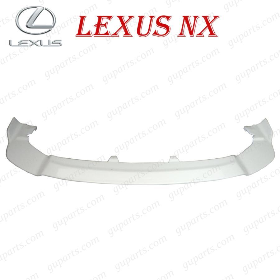 レクサス NX200t NX300h AGZ10 AGZ15 AYZ10 AYZ15 F スポーツ フロント バンパー リップ スポイラー パール ホワイト エアロ拍卖