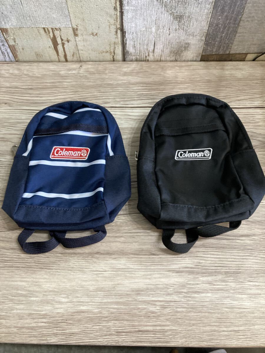 コールマン ミニリュック 景品 サニーフェア 未使用品 キャンプ ペットボトルポーチ拍卖