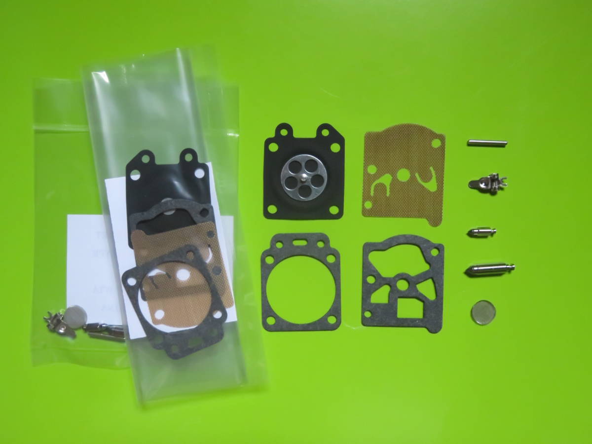 D10-WTA 2セット ニードルセット 互換製品 WT WA WTA キャブレター walbro パッキンセット 部品 パッキン ガスケット  (グラス)拍卖