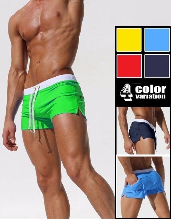 送料無料 メンズ水着 海パン 競パン プリケツ 競泳 インスタ映え 速乾 ドライフィット スイムウエア YK0002 LL拍卖
