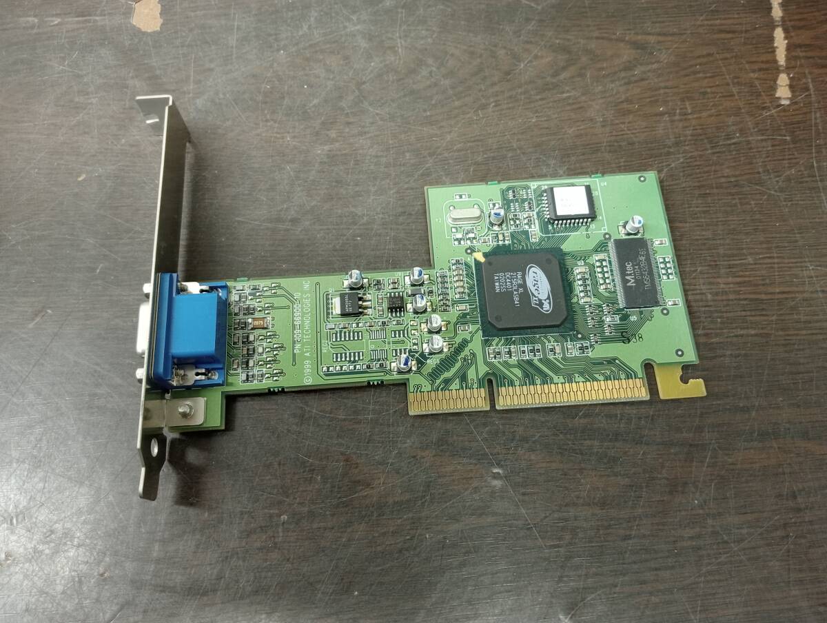【YPC1514】★ATI Xpert98XL 8M AGP2X RAGE XL AGP ビデオカード 未チェック★JUNK拍卖