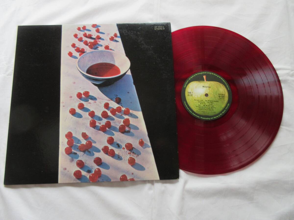 2509/LP/Paul McCartney/ポール・マッカートニー/McCartney/マッカートニー/赤盤拍卖