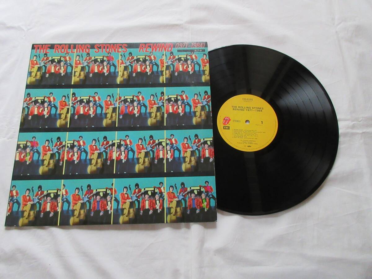 2509/LP/Rolling Stones/ローリング・ストーンズ/Rewind(1971-1984)/リワインド1971-1984/国内盤拍卖