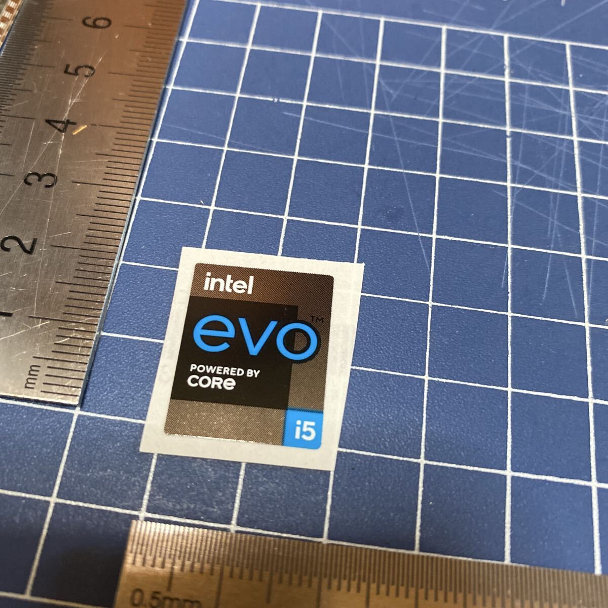 エンブレムシール intel evo i5 COREパソコンエンブレムシール@4055拍卖
