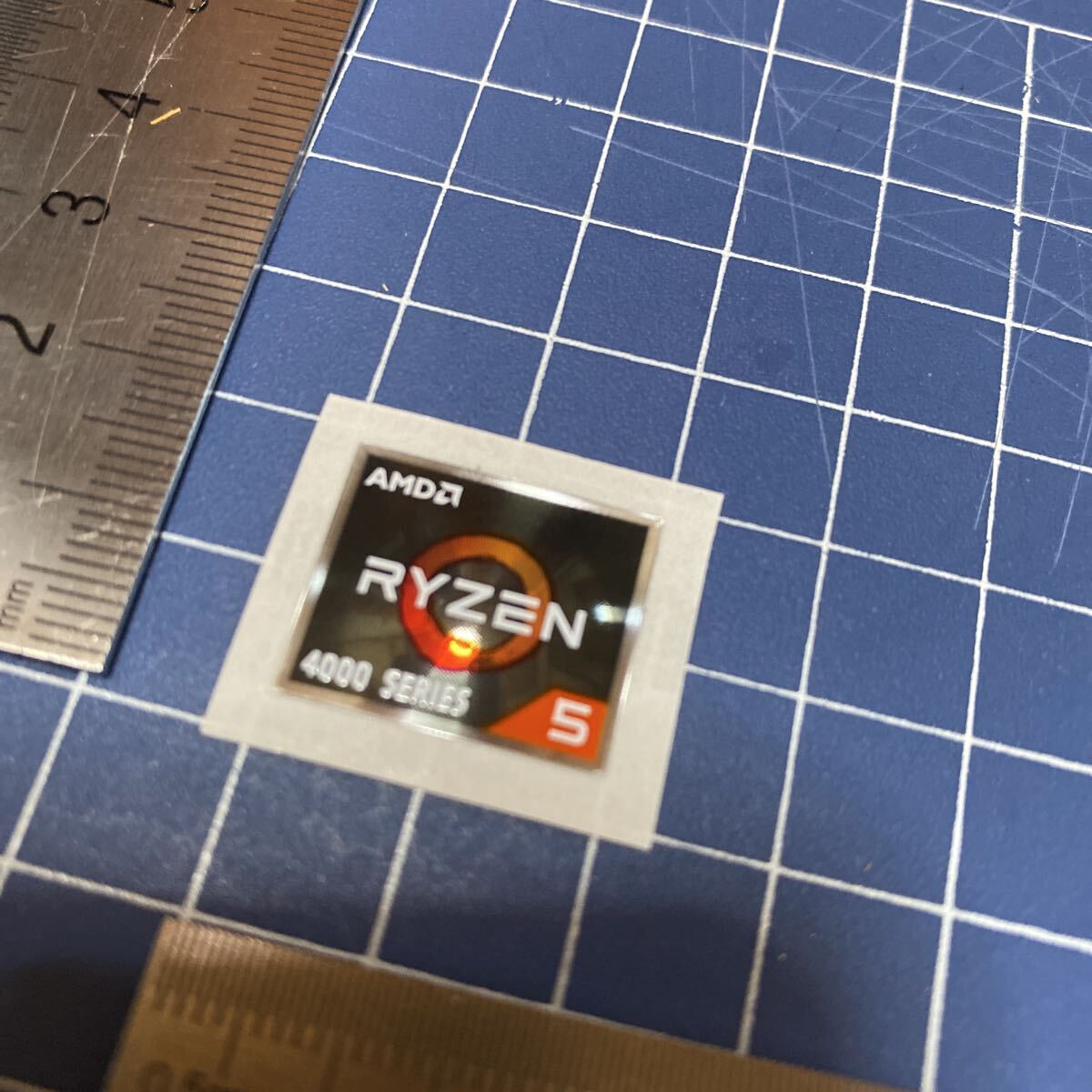AMD RYZEN 5 エンブレムシール 4000 Series @4073拍卖