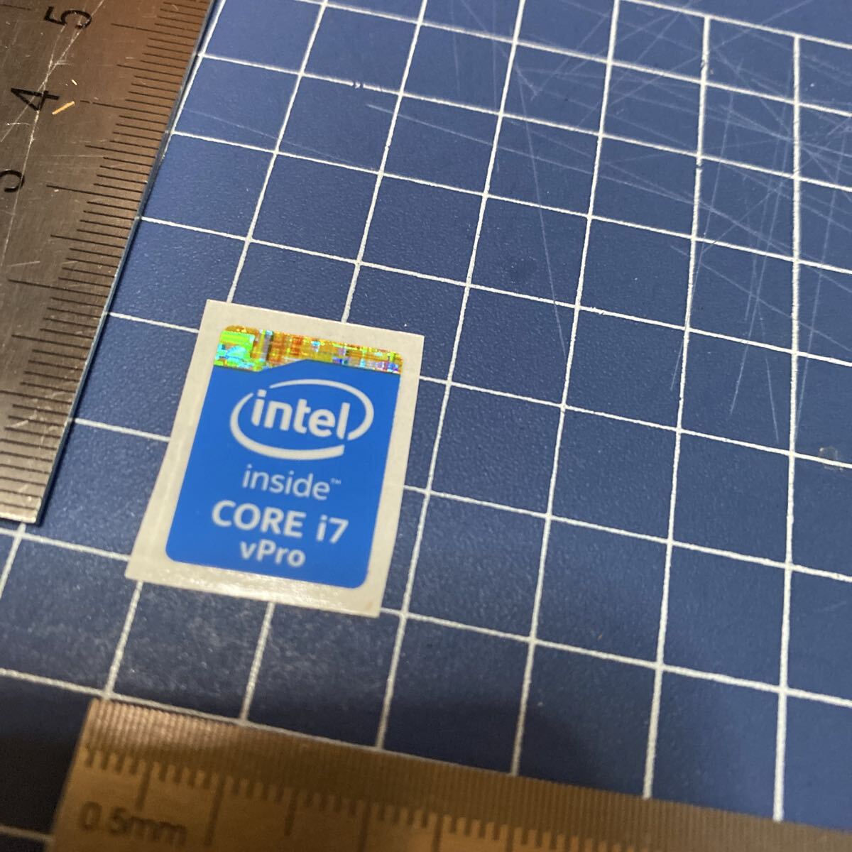 Intel inside CORE i7 vPro パソコンエンブレムシール @4065拍卖