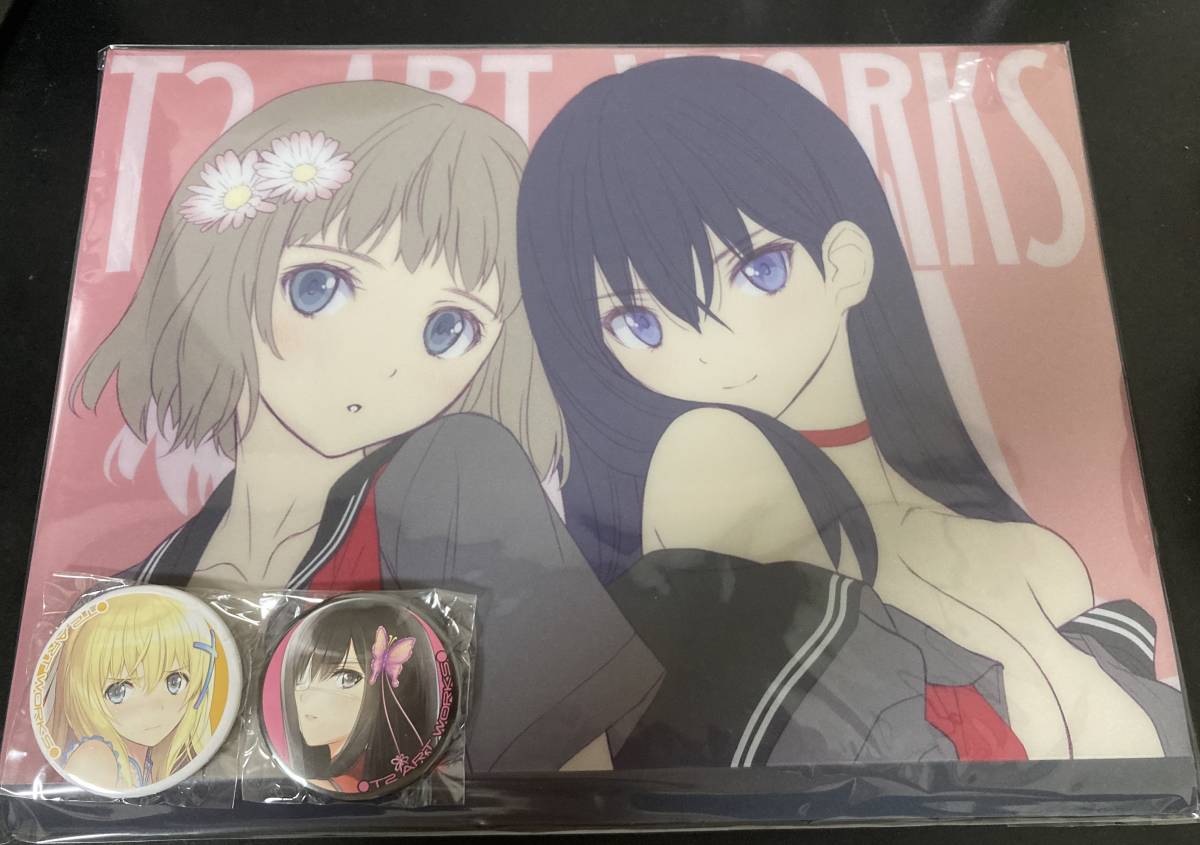 T2 ART WORKS 2020年度冬 クリアケース 缶バッジ2個セット Tony C99 エアコミケ C106拍卖