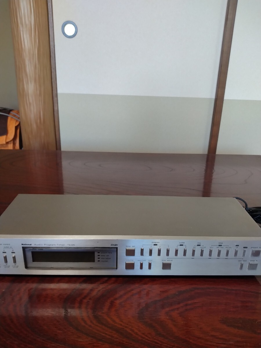 ナショナル Audio Program Timer Te96 通電確認 拍卖