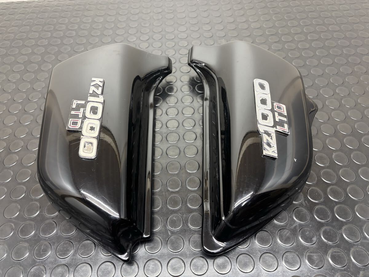 KZ1000LTD KAWASAKI 純正 サイドカバー ( クロ ) サイドカウル 拍卖