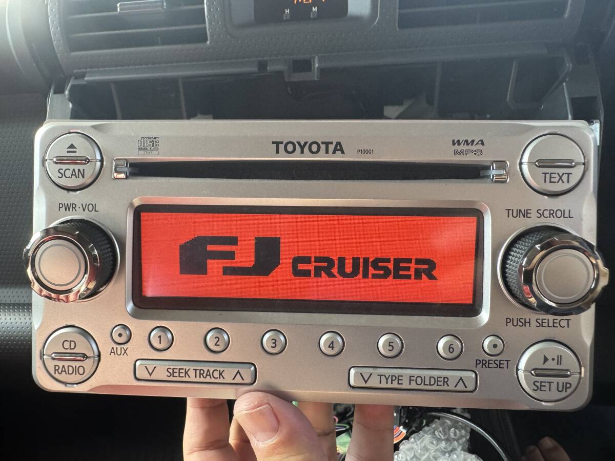 ☆トヨタ FJクルーザー US純正オーディオ ☆拍卖