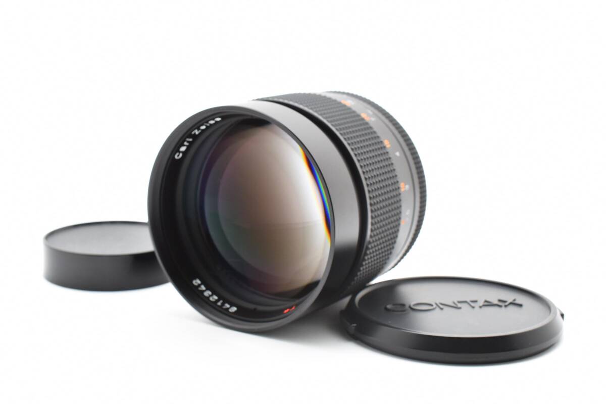 【並品】 CONTAX コンタックス Carl Zeiss Planar 85mm F1.4 T* MMJ【動作確認済み】 #2591571拍卖