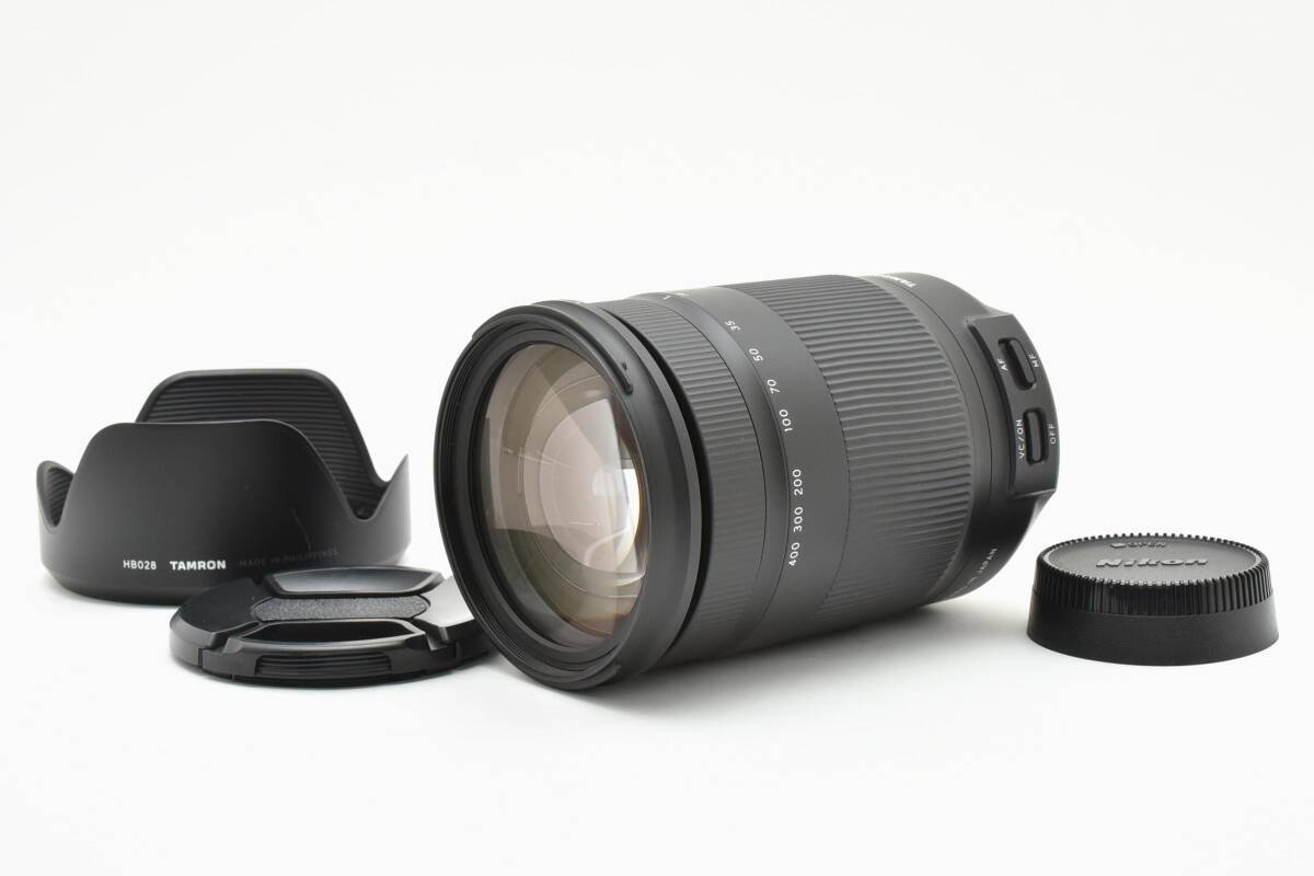 【良品】TAMRON タムロン 18-400mm F3.5-6.3 Di II VC HLD ニコン用【動作確認済み】#2600789拍卖