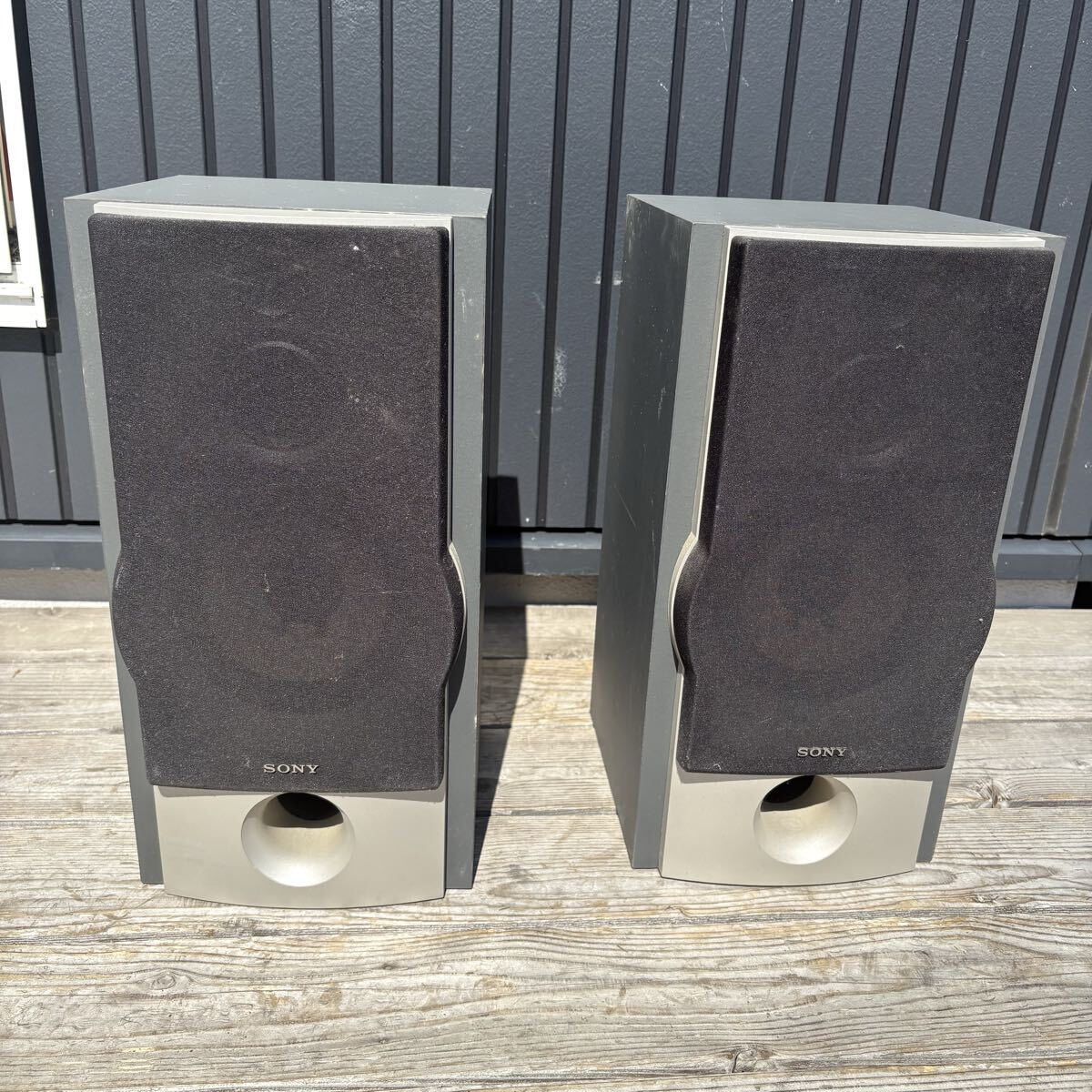 SONY ソニー スピーカーシステム SS-MD77 ペア 3WAY 120W 最大出力 動作品 中古品 オーディオ機器 ビンテージ ヴィンテージ拍卖