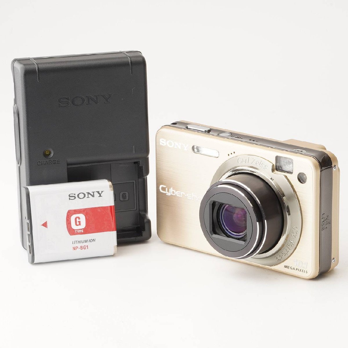 ソニー Sony Cyber-shot DSC-W170 ゴールド拍卖