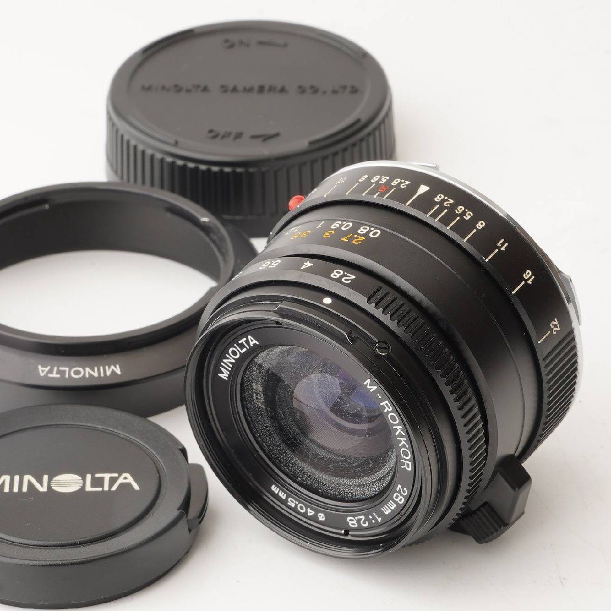 ミノルタ Minolta M-Rokkor 28mm F2.8 Mマウント拍卖