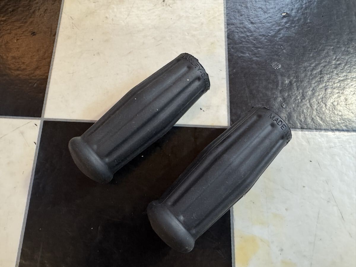 ハーレー 新品 樽 タル グリップ インナースロットル 1-1/8 左右 パン ナックル ショベル アイアン スポーツスター ヴィンテージ XLH XLCH拍卖