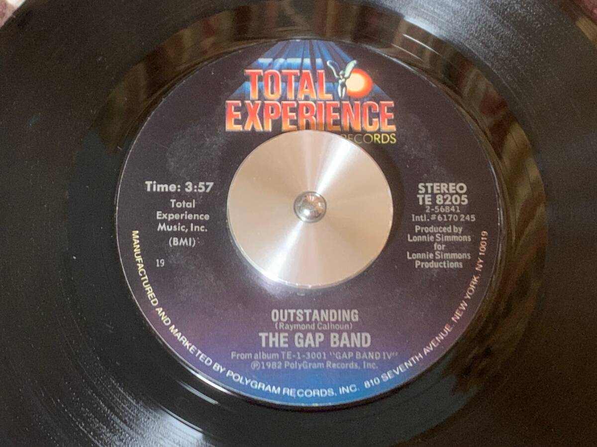 THE GAP BAND ♪OUTSTANDING 7インチ 45拍卖