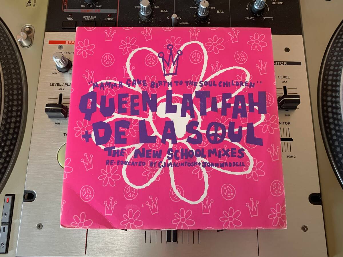 QUEEN LATIFAH + DE LA SOUL ♪MAMMA GAVE BIRTH TO THE CHILDREN 7インチ 45拍卖