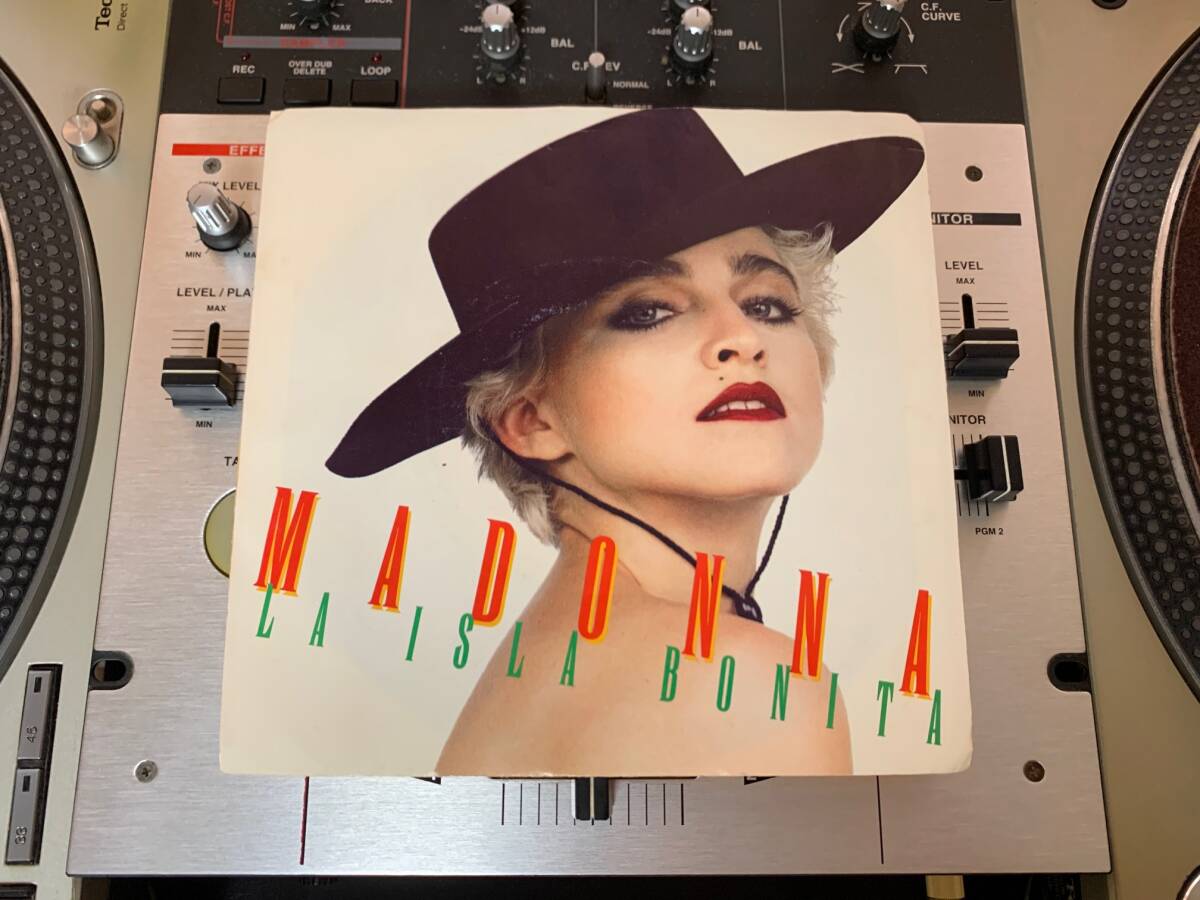 MADONNA ♪LA ISLA BONITA 7インチ 45拍卖