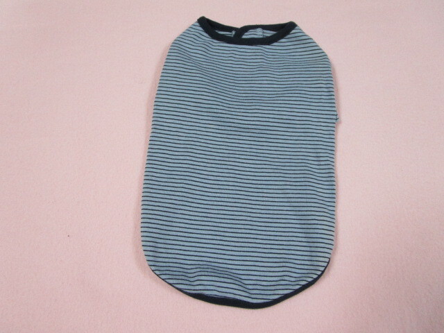 Sniffers' Mサイズ 胴回り41㎝ ヘンリーネック ボーダーTシャツ ブルー系 未使用品拍卖