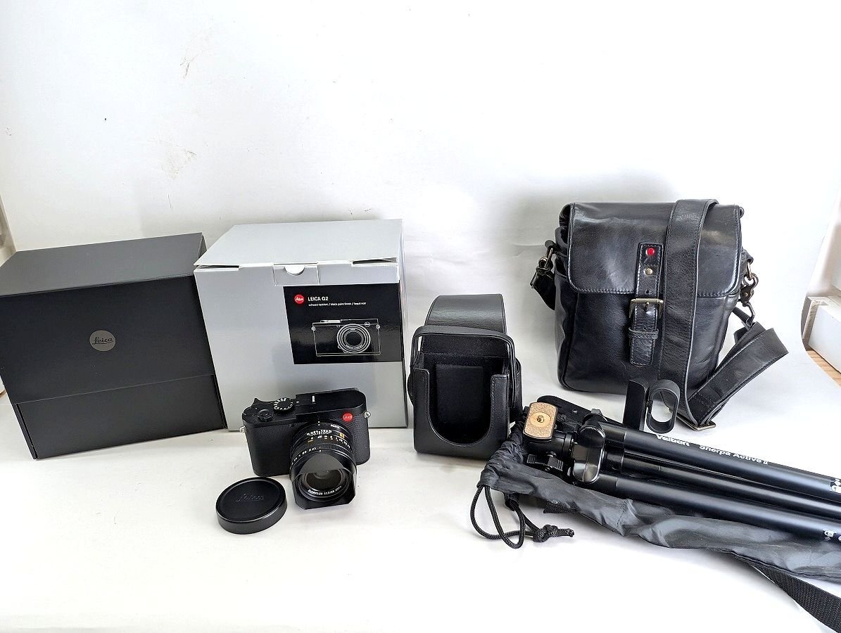 Leica Q2 ライカ 本体 19050・アクセサリー・フルサイズコンパクトデジタルカメラ 元箱・付属品アクセサリー付 可動品[03-6771拍卖