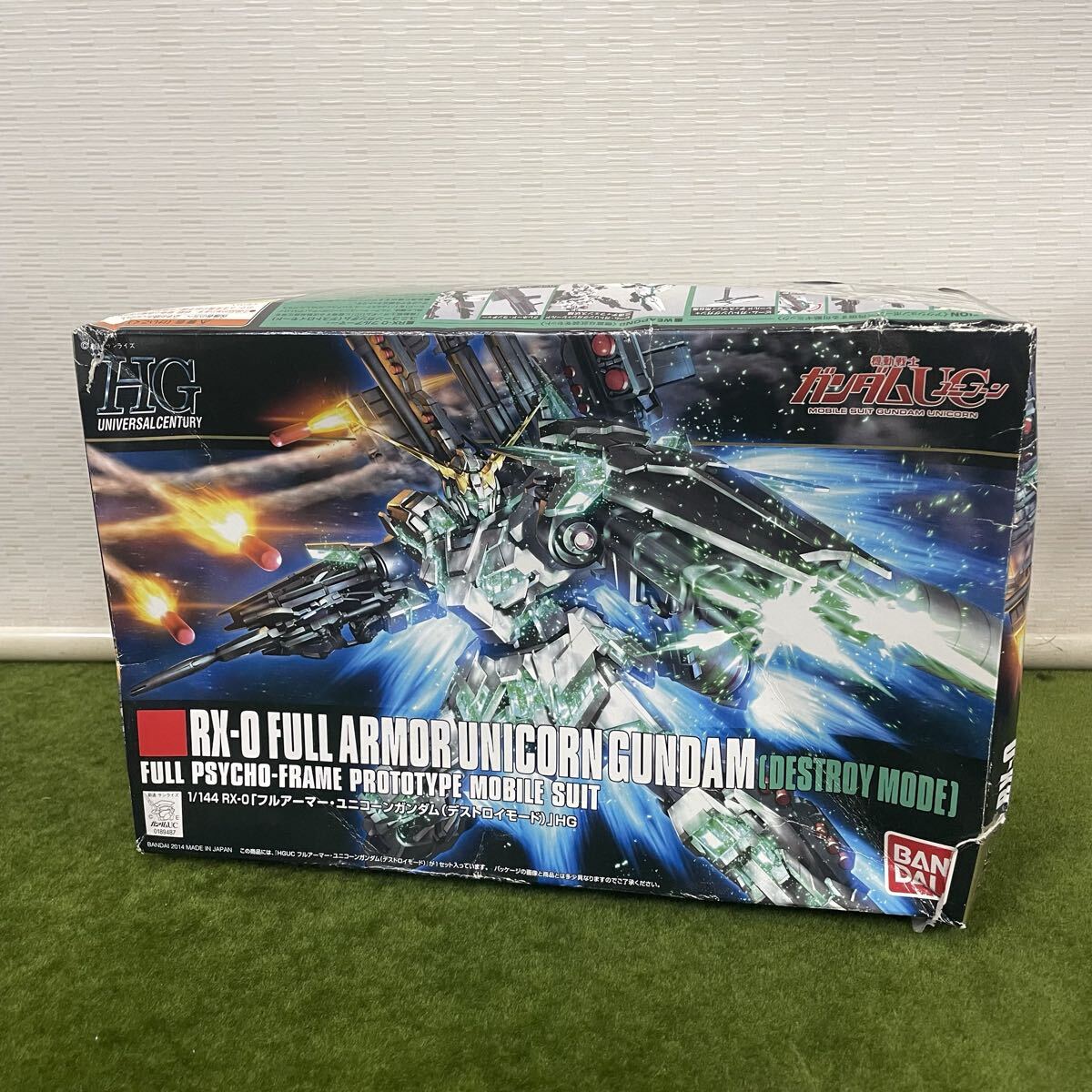 ★☆未組立保管品 BANDAI プラモデル/ガンプラ HG 1/144 RX-0 フルアーマーユニコーンガンダム デストロイモード 機動戦士ガンダムUC拍卖