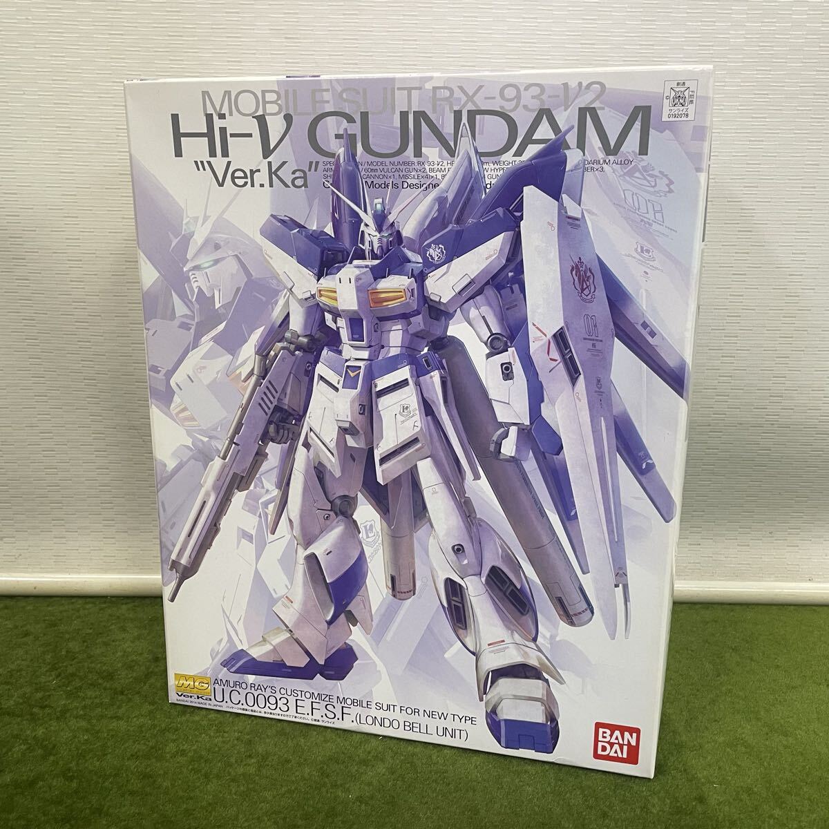 20★☆未組立保管品 BANDAIプラモデル/ガンプラ MG 1/100 地球連邦軍ニュータイプ専用MS RX-93-ν2 Hi-νガンダム Ver.ka/カトキハジメVer.拍卖