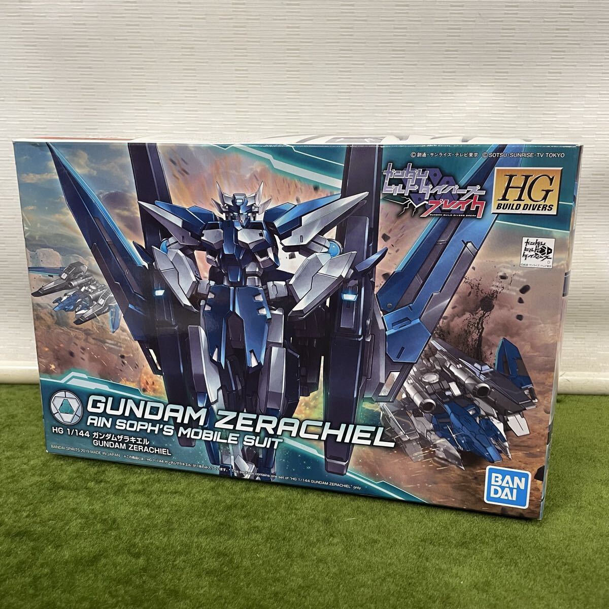 ★☆未組立保管品 BANDAI/バンダイ プラモデル/ガンプラ HG 1/144 027 ガンダムザキエル ガンダムビルドダイバーズ ブレイク拍卖