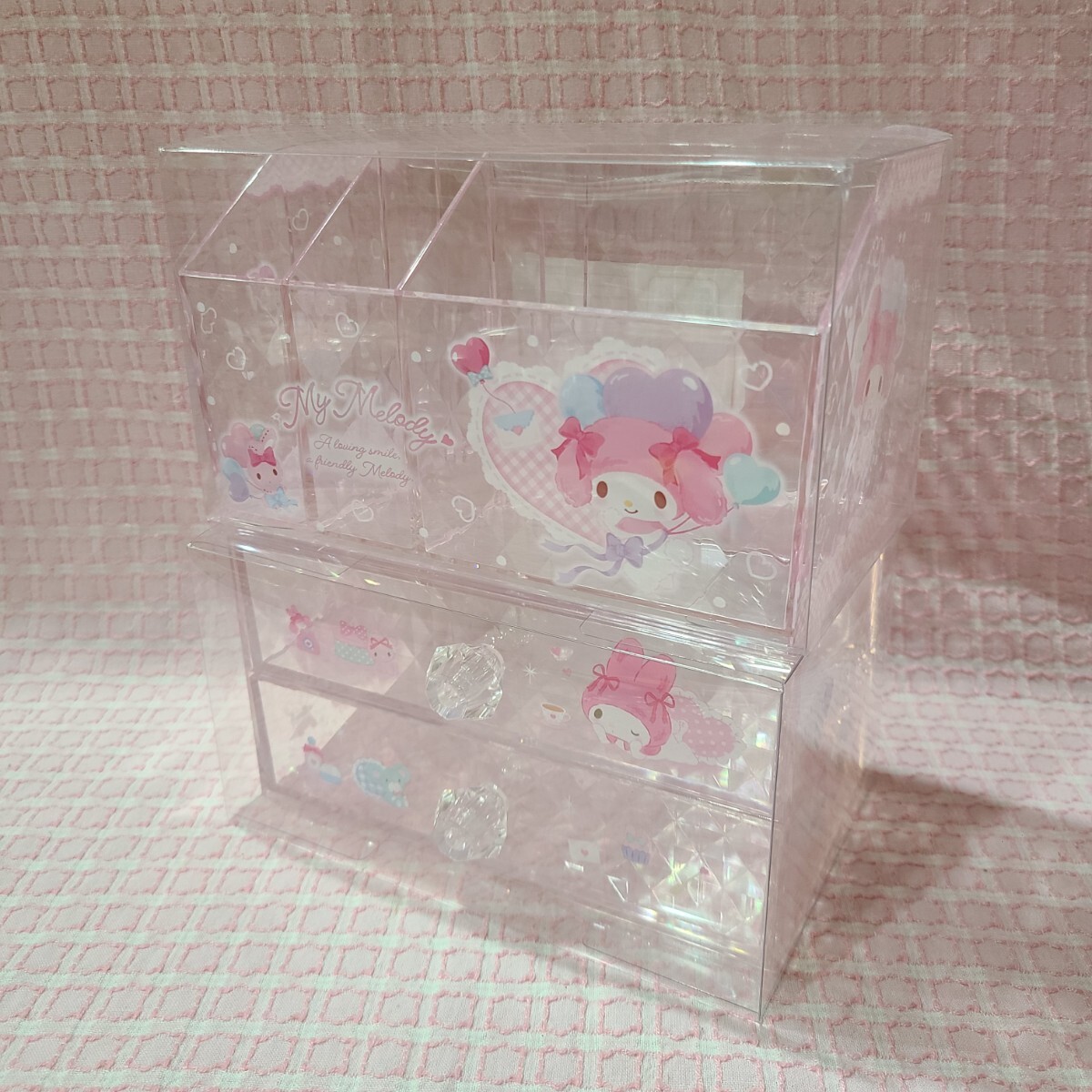 【サンリオ】マイメロディ コスメオーガナイザー 引き出しチェストセット 1H3905TR709拍卖