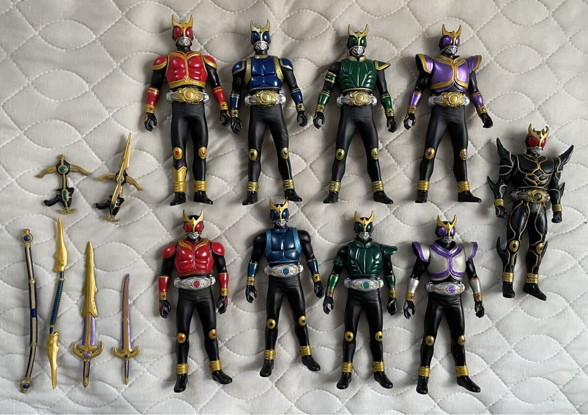 ライダーヒーローシリーズ 仮面ライダークウガ 9体セット拍卖
