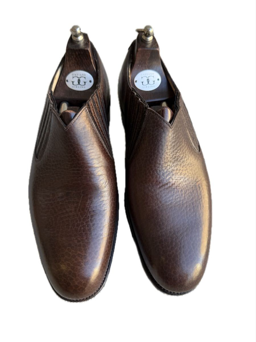 最終値下【着用2回】Gaziano & Girling TATTON ダークブラウン 5.5E GG06拍卖