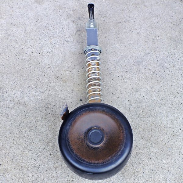 【群馬】コバシ ロータリー用 前尾輪 右側 四角軸 角軸 中古 片側 トラクター ロータリー パーツ 部品 車輪 尾輪 ビリン ゲージ輪 ホイル拍卖